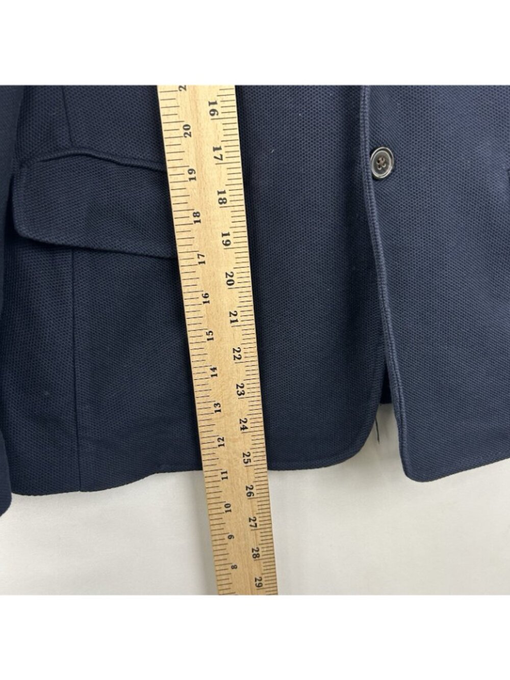 Polo Ralph Lauren Suit Jacket Womens 8 Cotton Unstructured Unlined Blazer Pique - Picture 4 of 13
